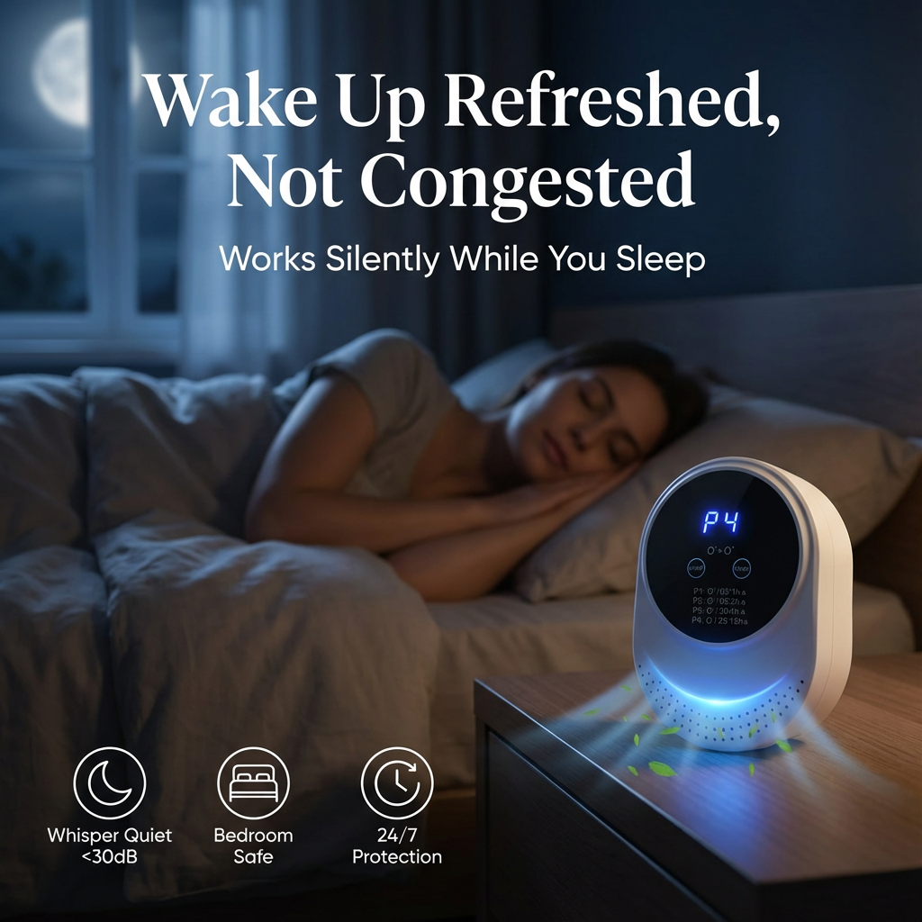 ClearAir Pro™ — Breathe Fresh, Clean Air in Any Room Within Minutes